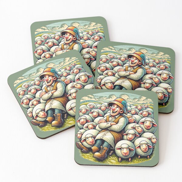Item preview, Je Suis Avec Les Moutons | Drôle De Berger Disant designed and sold by irek07.