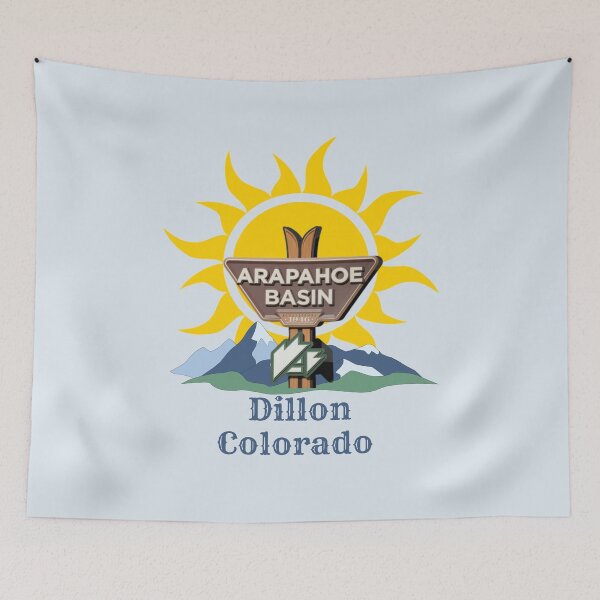 Item preview, Arapahoe Basin Dillon, Colorado. Gift Ideas For The Ski Enthusiast. designed and sold by LindaLG.