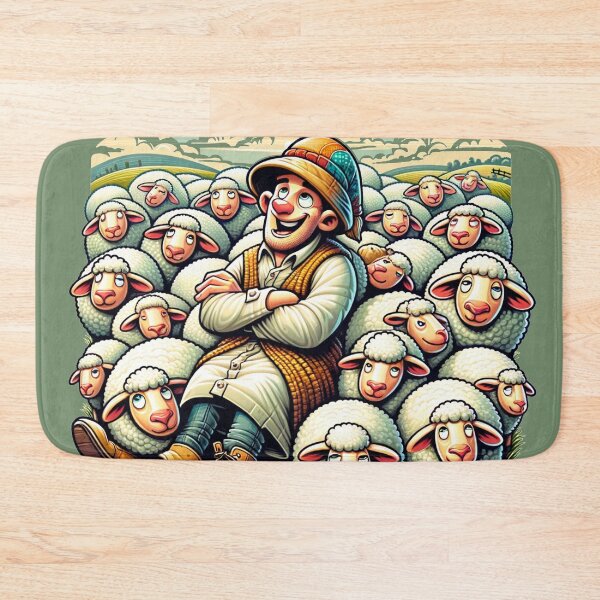 Item preview, Je Suis Avec Les Moutons | Drôle De Berger Disant designed and sold by irek07.