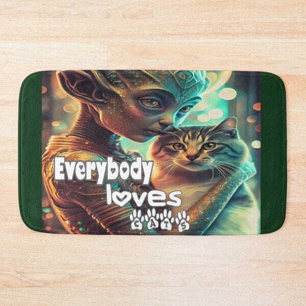 Item preview, Everybody Loves Cats designed and sold by Surreallytee.