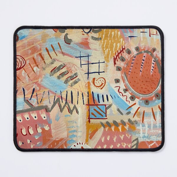 Item preview, Summer cityscape abstract painting designed and sold by Artbyjcr.