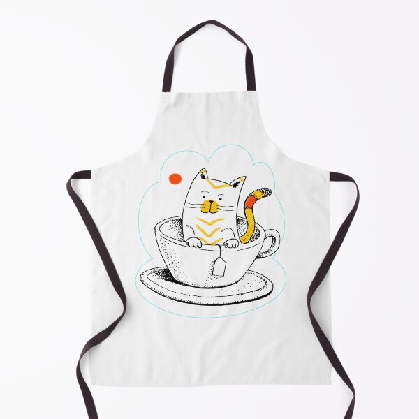 Item preview,  Cute tea kitty  designed and sold by Paintbase.