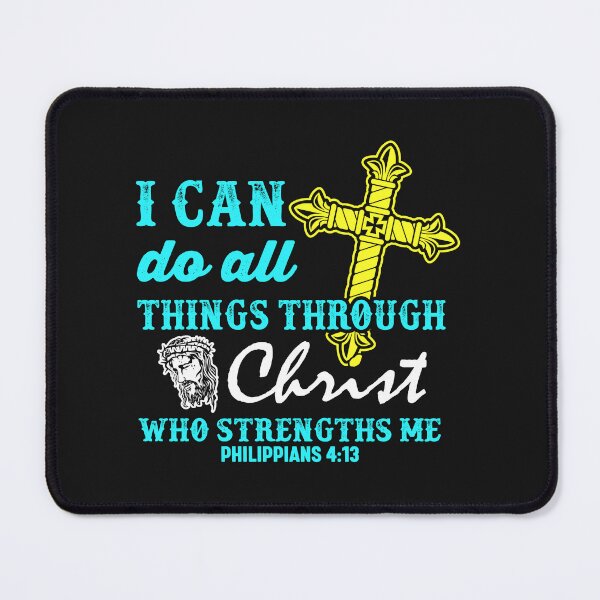 Item preview, Christ who strengthens me....... designed and sold by BeautonFashions.