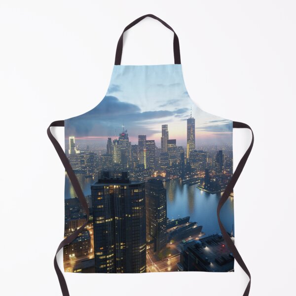 Item preview, Stunning Art Landscape Realism Painting Future Cityscapes C117-05 designed and sold by MPCFICTION.