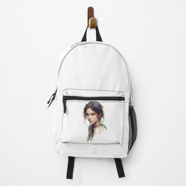 Item preview, Beautiful Black Haired Girl designed and sold by ArtCraftLab.