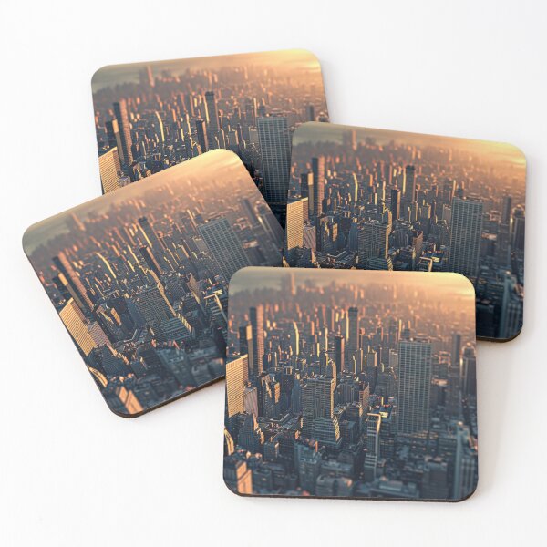 Item preview, Stunning Art Landscape Realism Painting Future Cityscapes C117-06 designed and sold by MPCFICTION.