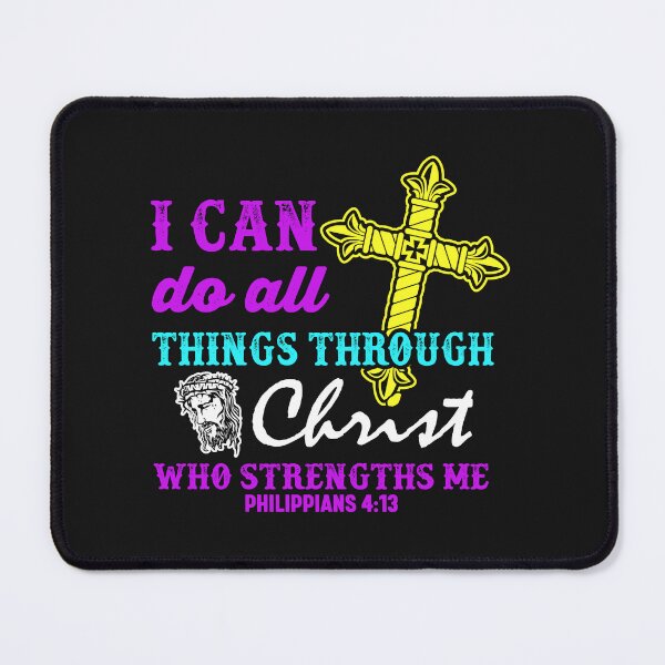 Item preview, Christ who strengthens me....... designed and sold by BeautonFashions.
