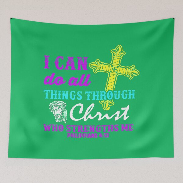 Item preview,  Christ who strengthens me....... designed and sold by BeautonFashions.