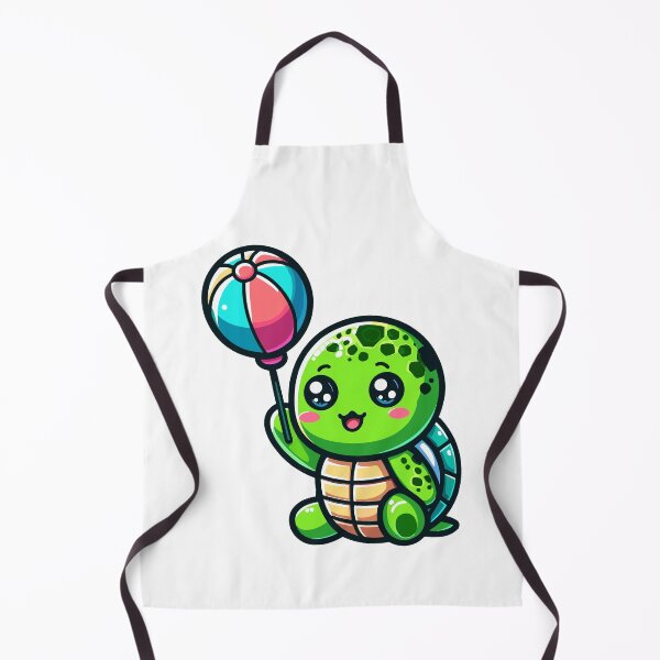 Item preview, Playful Sea Turtle Cartoon designed and sold by ArtfulWeave.