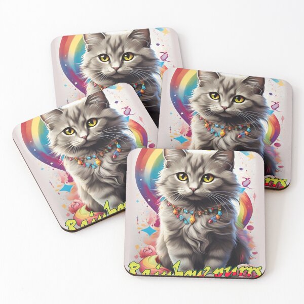 Item preview, Rainbow Galaxy Cat - Funny Cat - Cat Lovers designed and sold by Ramzadeen.