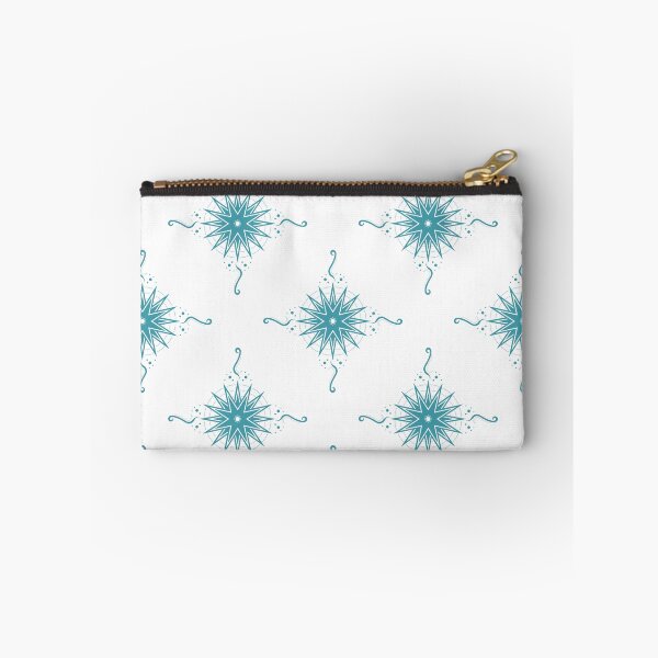 Item preview, Teal Stars and Ribbons on White Co-ordinate designed and sold by KathyLav.