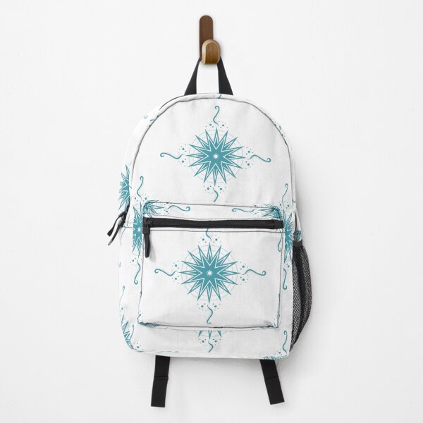 Item preview, Teal Stars and Ribbons on White Co-ordinate designed and sold by KathyLav.