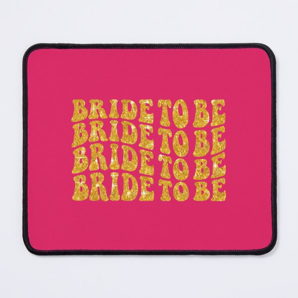 Item preview, Bride to Be Gold Glitter Repeated Text designed and sold by sweetbelle.
