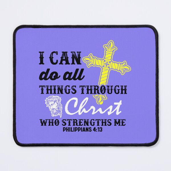 Item preview, Christ who strengthens me....... designed and sold by BeautonFashions.