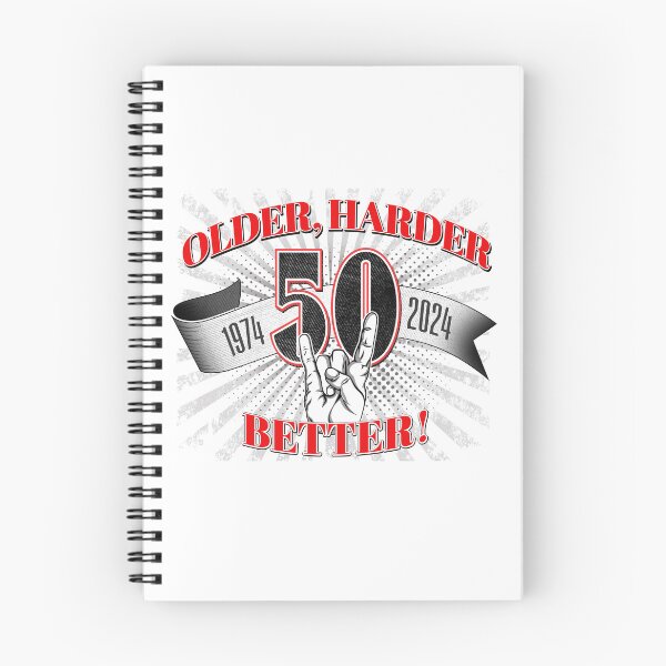 Item preview, 50th birthday of a metal fan, rocker or motorcyclist designed and sold by JIGGO.