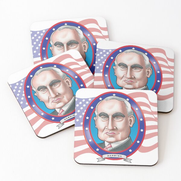 Item preview, Warren G. Harding Caricature designed and sold by FunFaces.