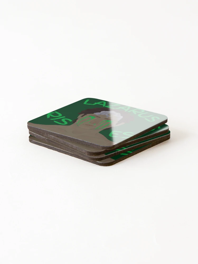 Thumbnail 4 of 5, Coasters (Set of 4), Lazarus Rises designed and sold by sparse-courage.