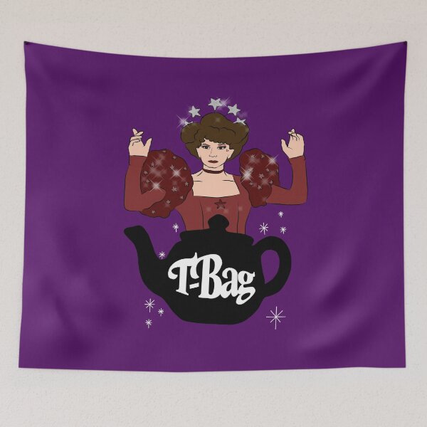 Item preview, T Bag 80s TV show designed and sold by GemimaRosaArt.