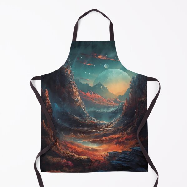 Item preview, Otherworldly Delight: A Stunning Art Print of a Mystical Planet's Natural Beauty designed and sold by GiveMeMood.