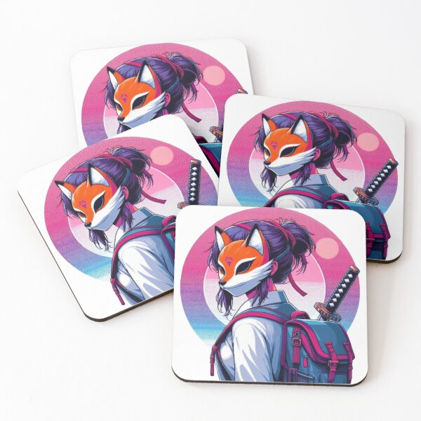 Item preview, Ninja Foxy Masked Girl designed and sold by DakaPixelArt.