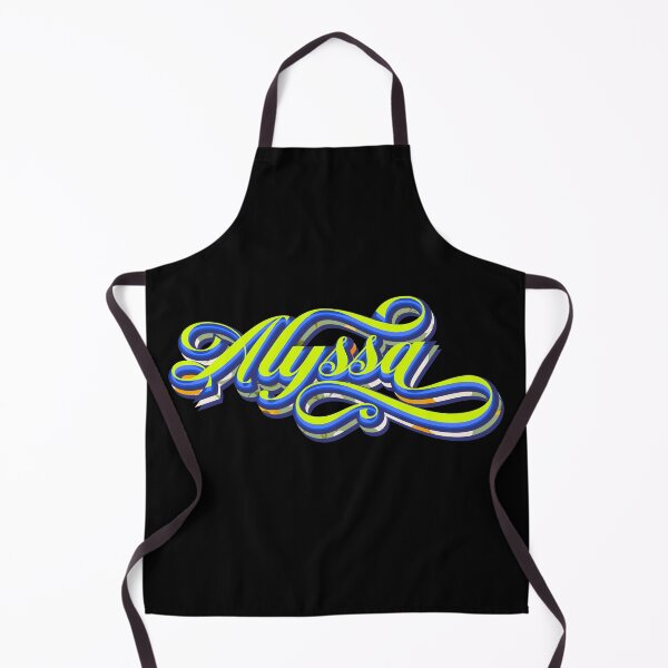 Item preview, Alyssa | The Name Alyssa | Floral Typography designed and sold by Leo-Stride.