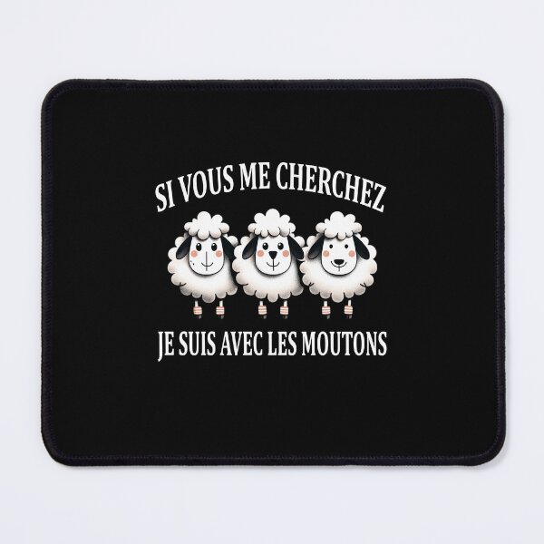 Item preview, Je Suis Avec Les Moutons | Drôle De Berger Disant designed and sold by irek07.