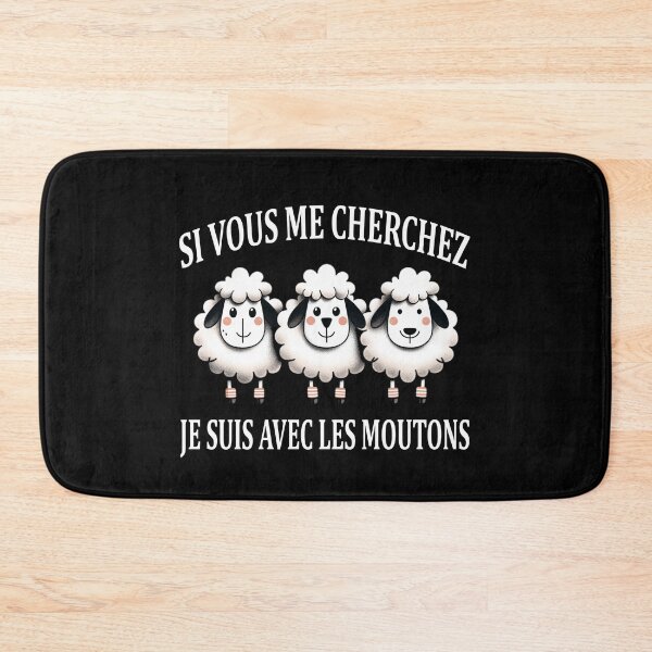 Item preview, Je Suis Avec Les Moutons | Drôle De Berger Disant designed and sold by irek07.