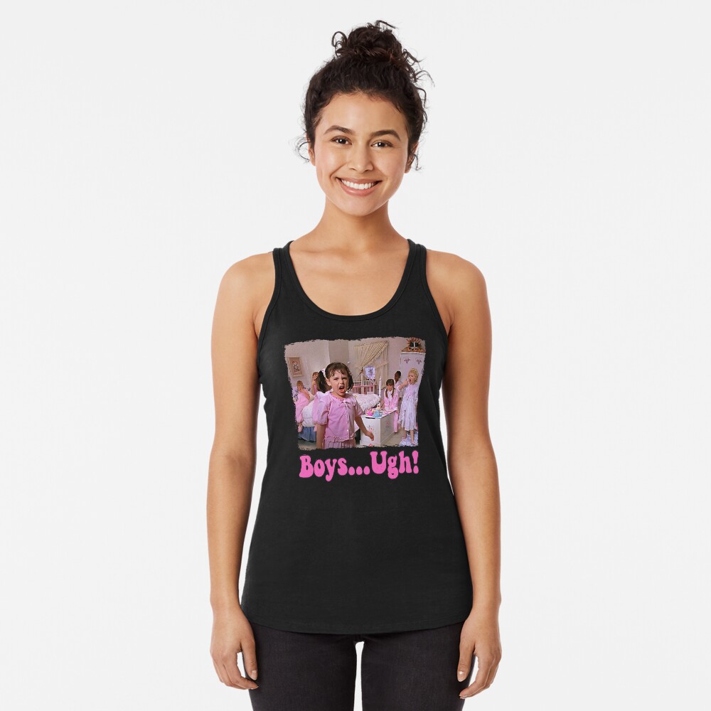 Vista previa del artículo con la obra «Camiseta con espalda nadadora», diseñado y vendido por ModishElegance.