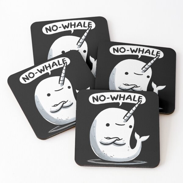 Item preview, No Whale Narwhale designed and sold by DoodleDashShop.