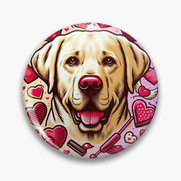 Item preview, My labrador is my valentine ! designed and sold by ZingZest.
