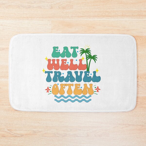 Item preview, eat well travel often, Passionate about travel and trip designed and sold by Ouzgane.