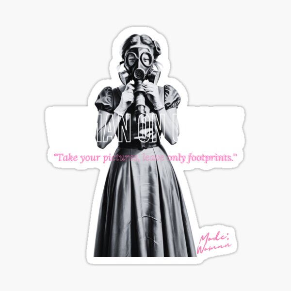 Item preview, Woman on Urbex designed and sold by BuildingHacking.