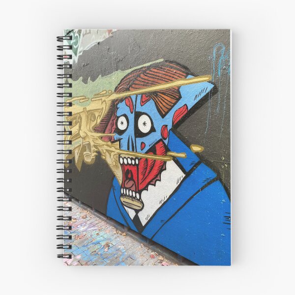 Artikelvorschau, Graffiti-Gasse-Kunstwerk eines Zombie-Geschäftsmannes entworfen und verkauft von Goatdeck.