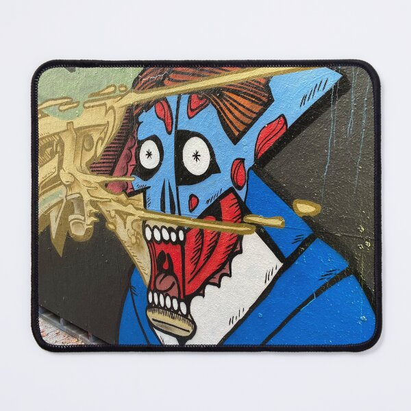 Aperçu de l'œuvre Graffiti Alley, oeuvre d'un homme d'affaires zombie créée et vendue par Goatdeck.