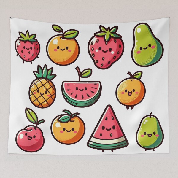 Item preview, Retro fruits pack - Happy Fruits  designed and sold by revsdesign.