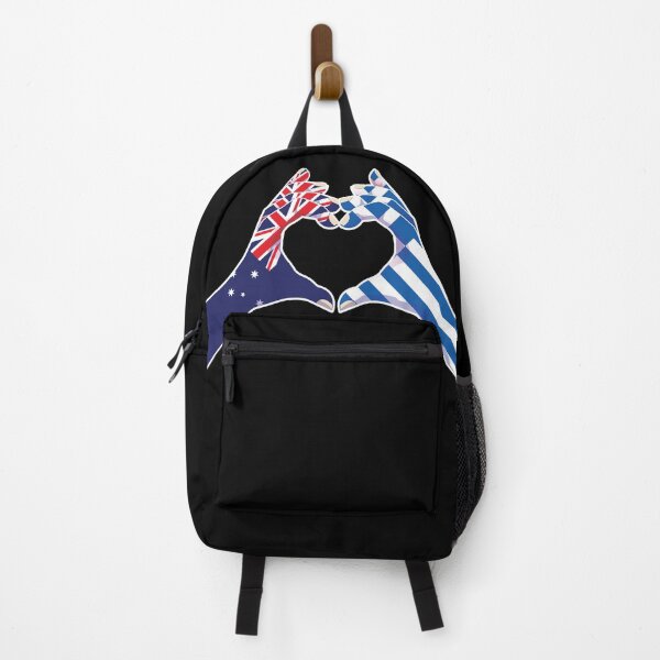 Item preview, Greece Greek Australian Australia Love Heart Peace designed and sold by FlagX.