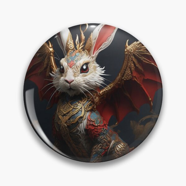 Item preview, Year of the Rabbit Dragon designed and sold by Blackdrawn.