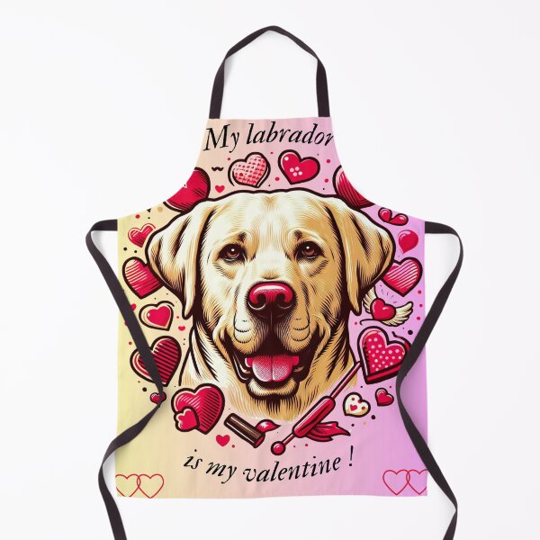 Item preview, My labrador is my valentine ! designed and sold by ZingZest.