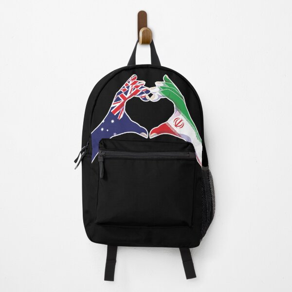 Item preview, Iran Iranian Australian Australia Love Heart Peace designed and sold by FlagX.