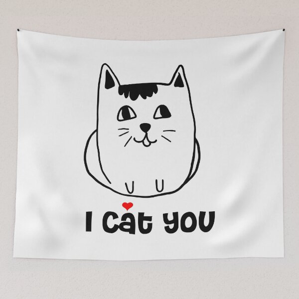 Item preview, I cat you, I love you designed and sold by sublidesign.