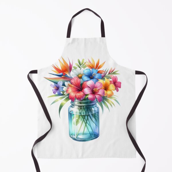 Item preview, Mason Jar with Flowers designed and sold by Truck Stop One.