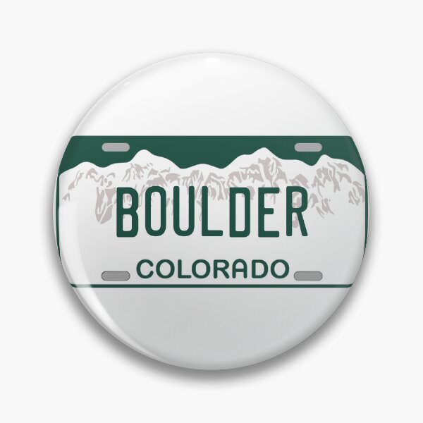 Item preview, Boulder Colorado License Plate designed and sold by Decal Mania.