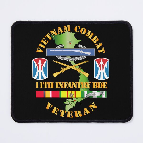 Item preview, Army - Vietnam Combat Infantry Veteran w 11th Inf Bde SSI V1 designed and sold by Military Insignia Products.