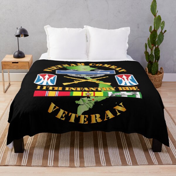 Item preview, Army - Vietnam Combat Infantry Veteran w 11th Inf Bde SSI V1 designed and sold by Military Insignia Products.