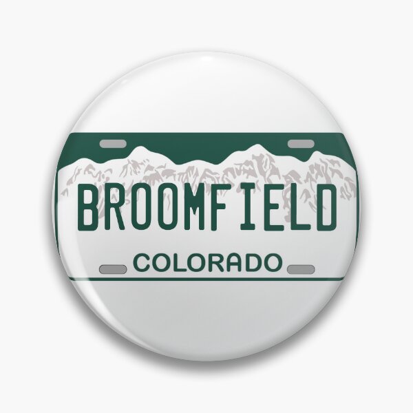 Item preview, Broomfield Colorado License Plate designed and sold by Decal Mania.