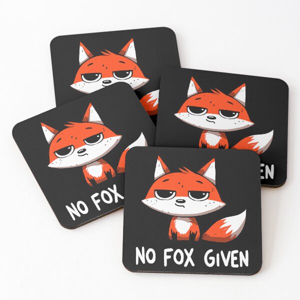 Item preview, No fox given designed and sold by DoodleDashShop.