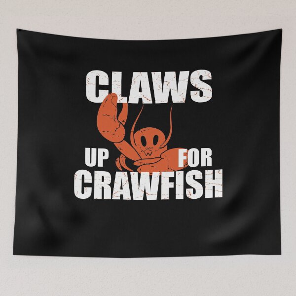 Item preview, Claws Up for Crawfish for Crawfish and lobster Lovers designed and sold by Merchandiser099.