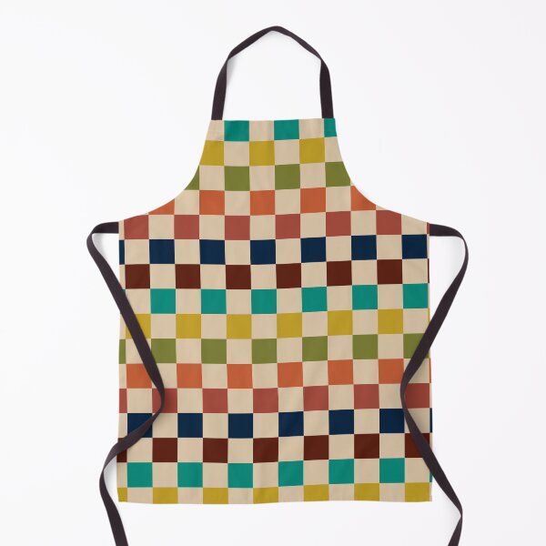 Item preview, Mid Century Modern Checkerboard Stripes Check Pattern designed and sold by kierkegaard.