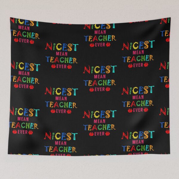 Item preview, Nicest mean teacher ever designed and sold by marfanna.