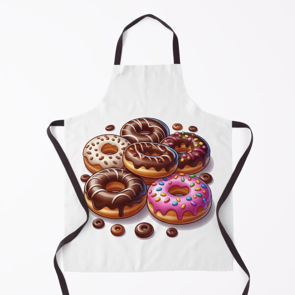 Item preview, Cartoon donut pile designed and sold by siljeberg.